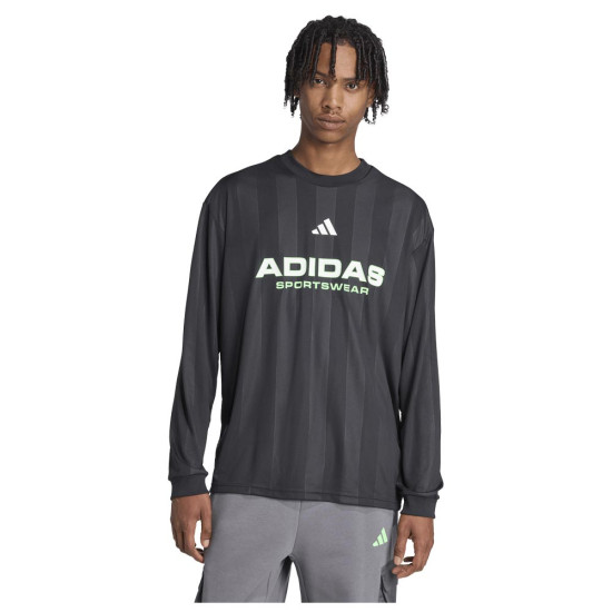 Adidas Ανδρική μακρυμάνικη μπλούζα House of Tiro Jacquard Jersey